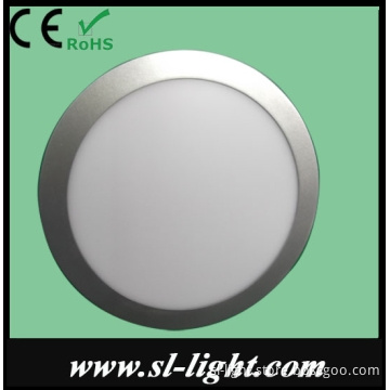 Shopping Mall Lighting LED Round Panel Light 240mm 850lm15W